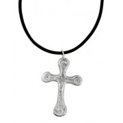 'Boyne' Sterling Silver Cross Necklace 'Boyne' Sterling Silver Cross Necklace